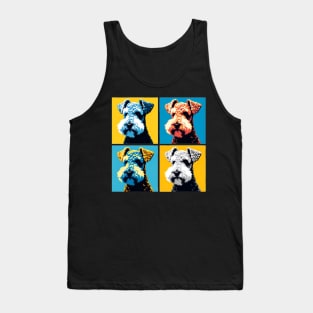 Kerry Blue Terrier Pop Art - Dog Lovers Tank Top